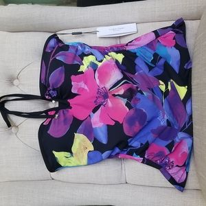 NWT Calvin Klein Swimsuit   tankini TOP Only size S